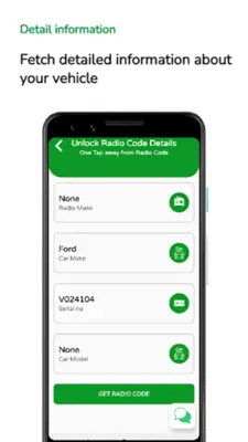 Cars Radio Code Global android App screenshot 2