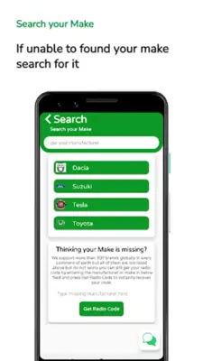 Cars Radio Code Global android App screenshot 4